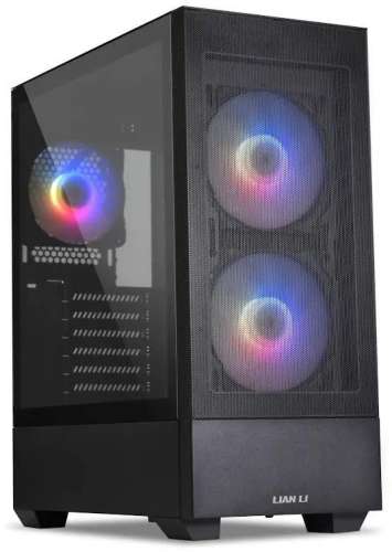 Корпус ATX Lian Li Lancool 205 Mesh, Midi-Tower, без БП,  черный [g99.oe764cx.00]